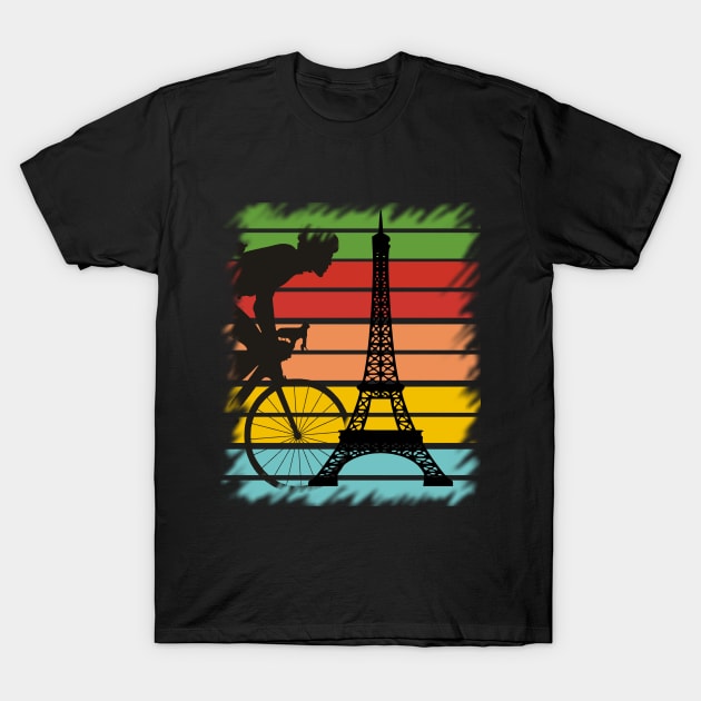 De Tour de Francia T-Shirt by vintagejoa